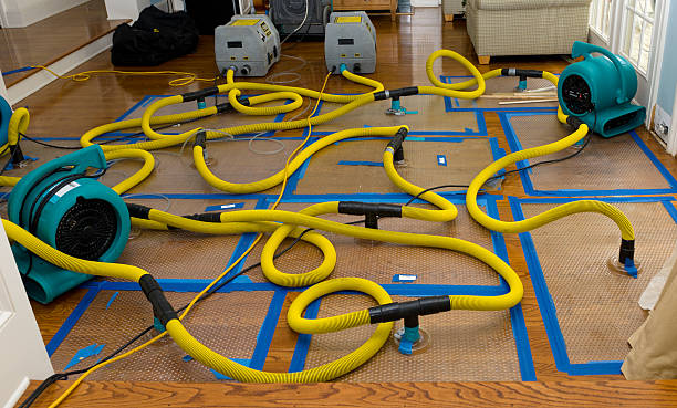 Water damage restoration process in Watertown, SD